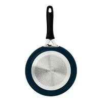 Frigideira Tramontina Tunis em Alumínio com Revestimento Interno Cerâmico e Externo Siliconado Azul Mediterrâneo 28 cm 2,3 L
