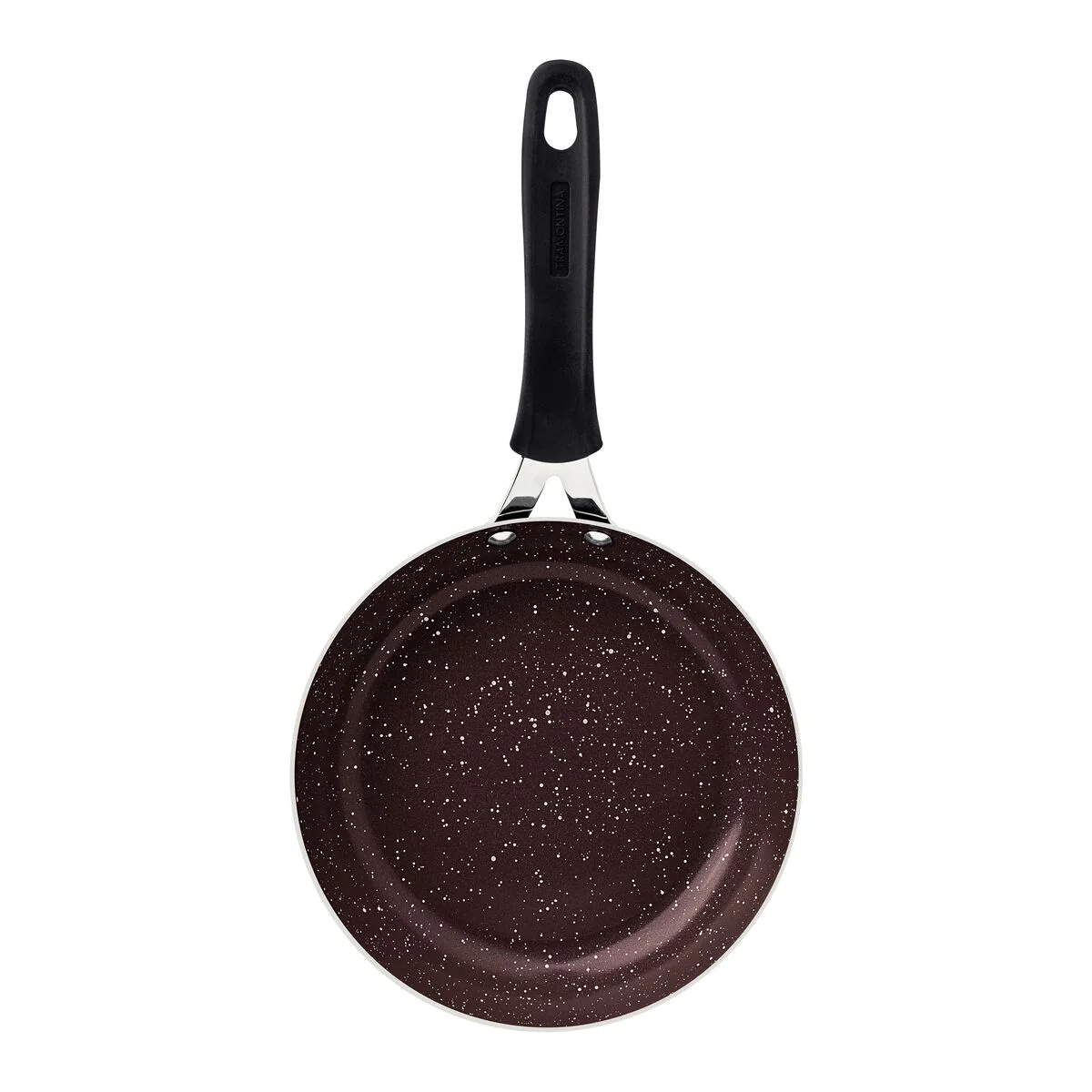 Frigideira Tramontina Tunis em Alumínio com Revestimento Interno Cerâmico e Externo Siliconado Rosa Trufado 28 cm 2,3 L