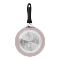 Frigideira Tramontina Tunis em Alumínio com Revestimento Interno Cerâmico e Externo Siliconado Rosa Trufado 28 cm 2,3 L