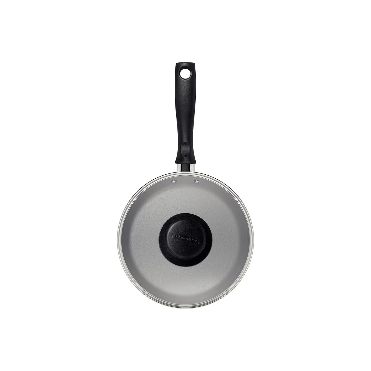 Frigideira para Ovo Tramontina Turim em Alumínio com Revestimento Interno e Externo em Antiaderente Starflon Max Chumbo 16 cm 0,5 L