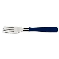 Garfo de Mesa Tramontina New Kolor com Lâmina em Aço Inox e Cabo de Polipropileno Azul
