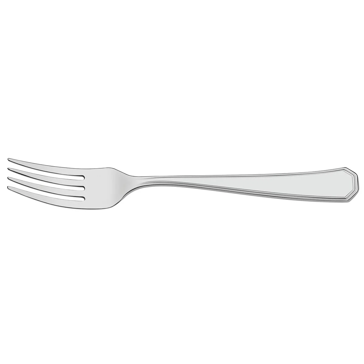 Garfo de Mesa Tramontina Sonata em Aço Inox com Acabamento Brilho