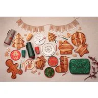 Colher de Mesa Tramontina Casa Natal com Lâmina de Aço Inox e Cabo de Polipropileno Vermelho