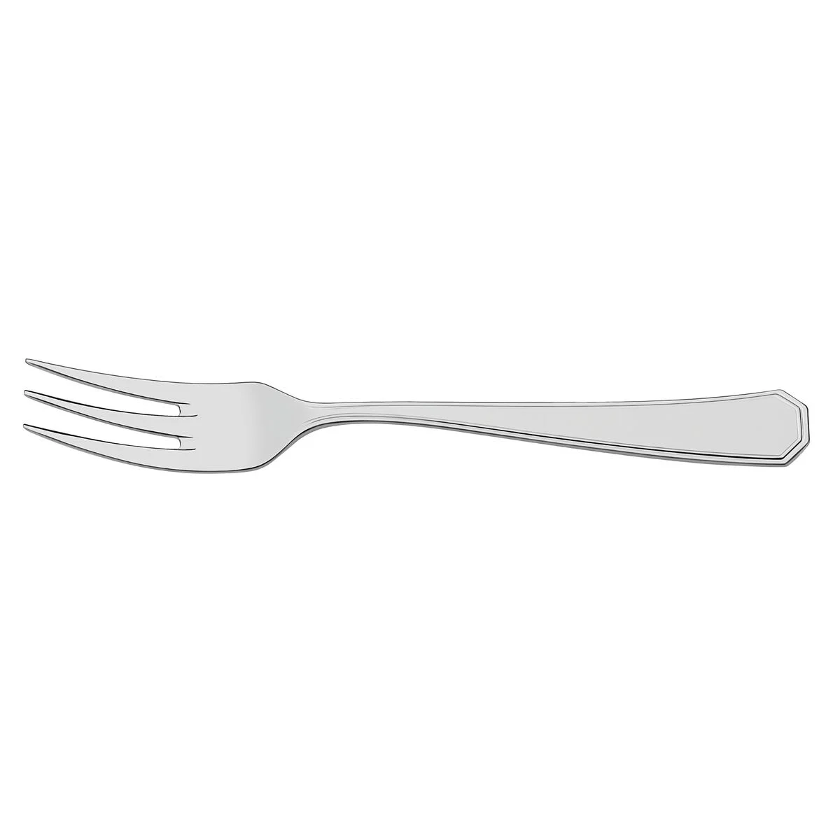 Garfo para Torta Tramontina Sonata em Aço Inox com Acabamento Brilho