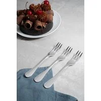 Garfo para Torta Tramontina Vicenza em Aço Inox Acabamento Alto Brilho com Detalhes no Cabo