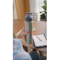 Garrafa Térmica Tramontina 650 ml Inox com Canudo