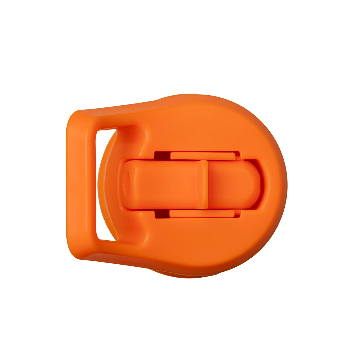 Garrafa Térmica Tramontina 650 ml em Aço Revestido Laranja com Canudo
