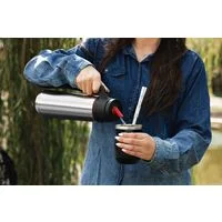 Garrafa Térmica Tramontina Exata em Aço Inox com Ampola de Aço 1 L