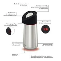 Garrafa Térmica Tramontina Exata em Aço Inox com Ampola de Aço 2 L