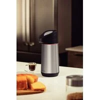 Garrafa Térmica Tramontina Exata em Aço Inox com Ampola de Vidro 1,2 L