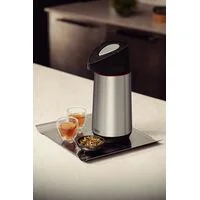 Garrafa Térmica Tramontina Exata em Aço Inox com Ampola de Vidro 1,2 L
