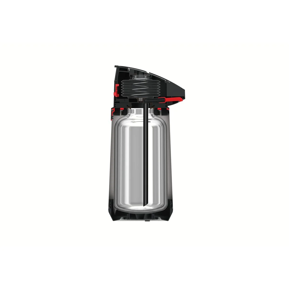 Garrafa Térmica Tramontina Exata em Aço Inox com Ampola de Vidro 1,2 L