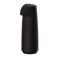 Garrafa Térmica Tramontina Exata em Plástico Preto com Ampola de Vidro 1,8 L