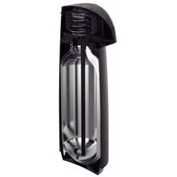 Garrafa Térmica Tramontina Exata em Plástico Preto com Ampola de Vidro 1,8 L