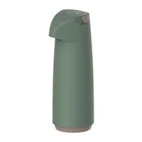 Garrafa Térmica Tramontina Exata em Plástico Verde com Ampola de Vidro 1,8 L