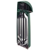 Garrafa Térmica Tramontina Exata em Plástico Verde com Ampola de Vidro 1,8 L