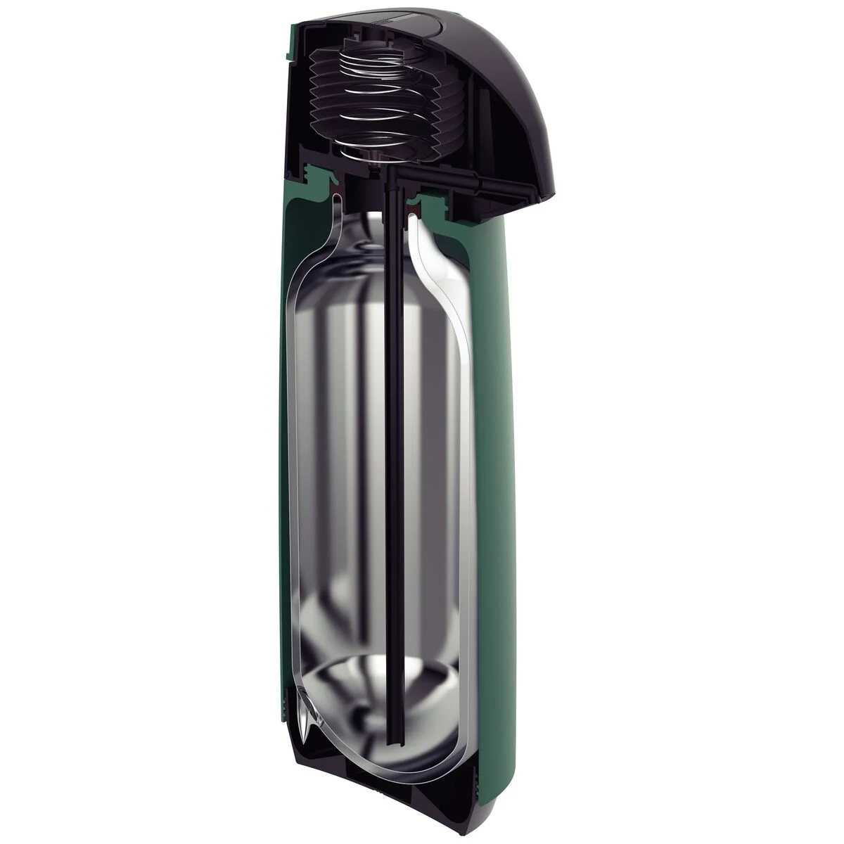 Garrafa Térmica Tramontina Exata em Plástico Verde com Ampola de Vidro 1,8 L