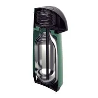 Garrafa Térmica Tramontina Exata em Plástico Verde com Ampola de Vidro 1 L