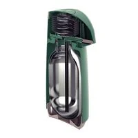 Garrafa Térmica Tramontina Exata em Plástico Verde com Ampola de Vidro 1 L