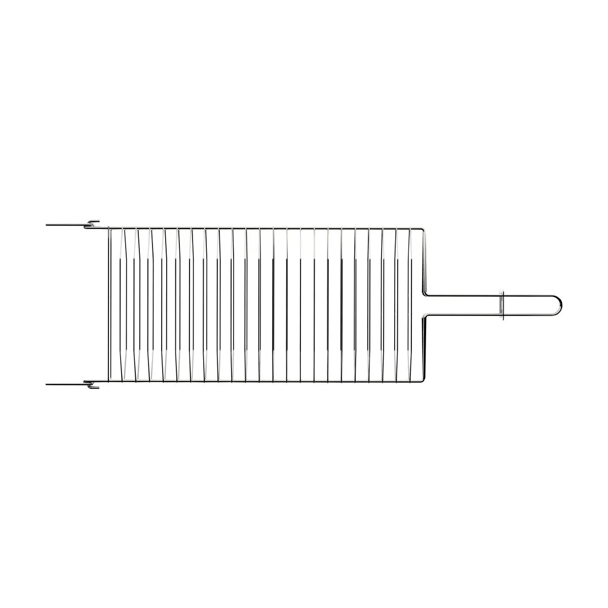 Grelha Tramontina Churrasco em Aço Inox 56x18 cm