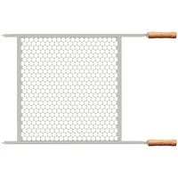 Grelha Tramontina Churrasco em Aço Inox 83 x 47 cm