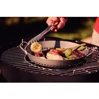 Grelha Tramontina Churrasco em Alumínio com Revestimento Anodizado Grafite 30 cm