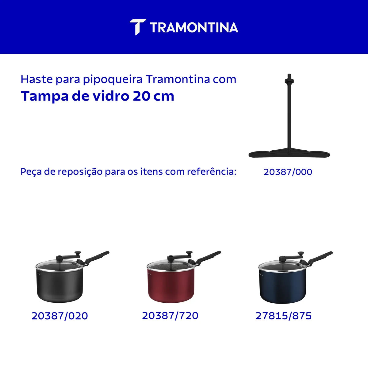 Haste para Pipoqueira Tramontina 20 cm