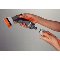 Hidropistola 10 tipos de jato para Engate Rápido Tramontina Multifunção