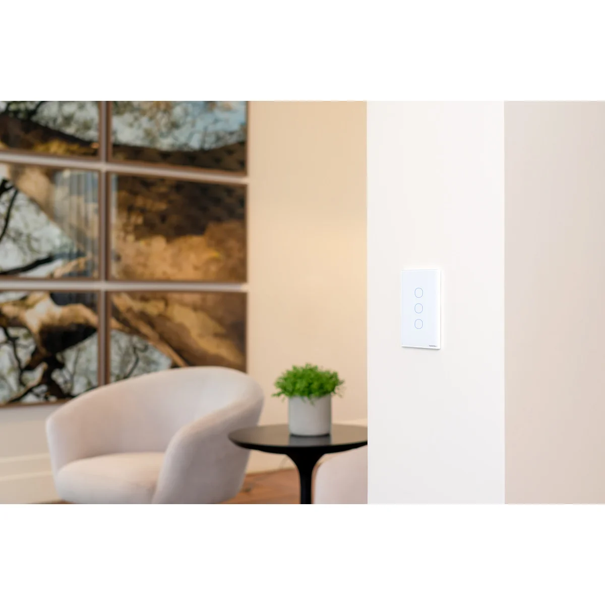 Interruptor Onne Smart Tramontina Branco com 3 Teclas