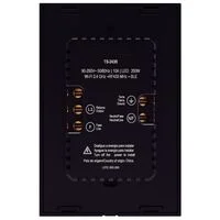 Interruptor Onne Touch Smart Tramontina Preto com 1 Tecla e 1 Tomada 2P+T 10 A 250 V