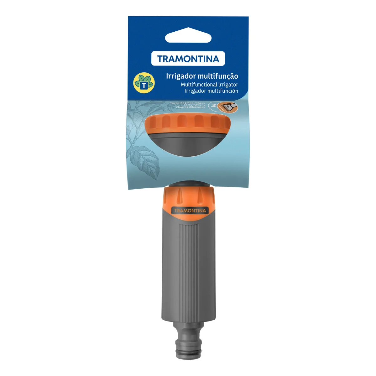 Irrigador Multifunção Tramontina 3 Tipos de Jatos para Engate Rápido