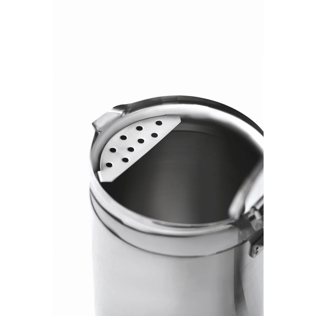 Jarra Tramontina para Água em Aço Inox com Tampa 12,6 cm 2 L
