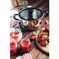 Jogo de Panelas Tramontina Solar Silicone em Aço Inox com Fundo Triplo 5 Peças