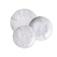 Jogo de Pratos Tramontina Arbo em Porcelana Decorada 12 Peças