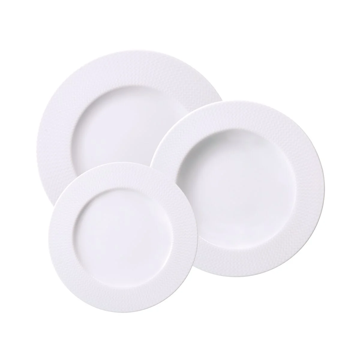 Jogo de Pratos Tramontina Mesh em Porcelana Decorada 12 peças