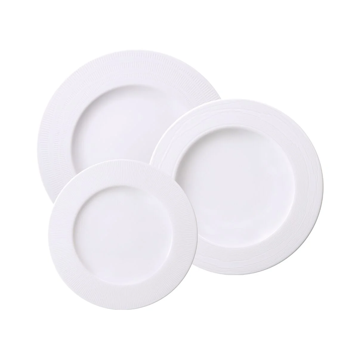 Jogo de Pratos Tramontina Nexus em Porcelana Decorada 12 peças