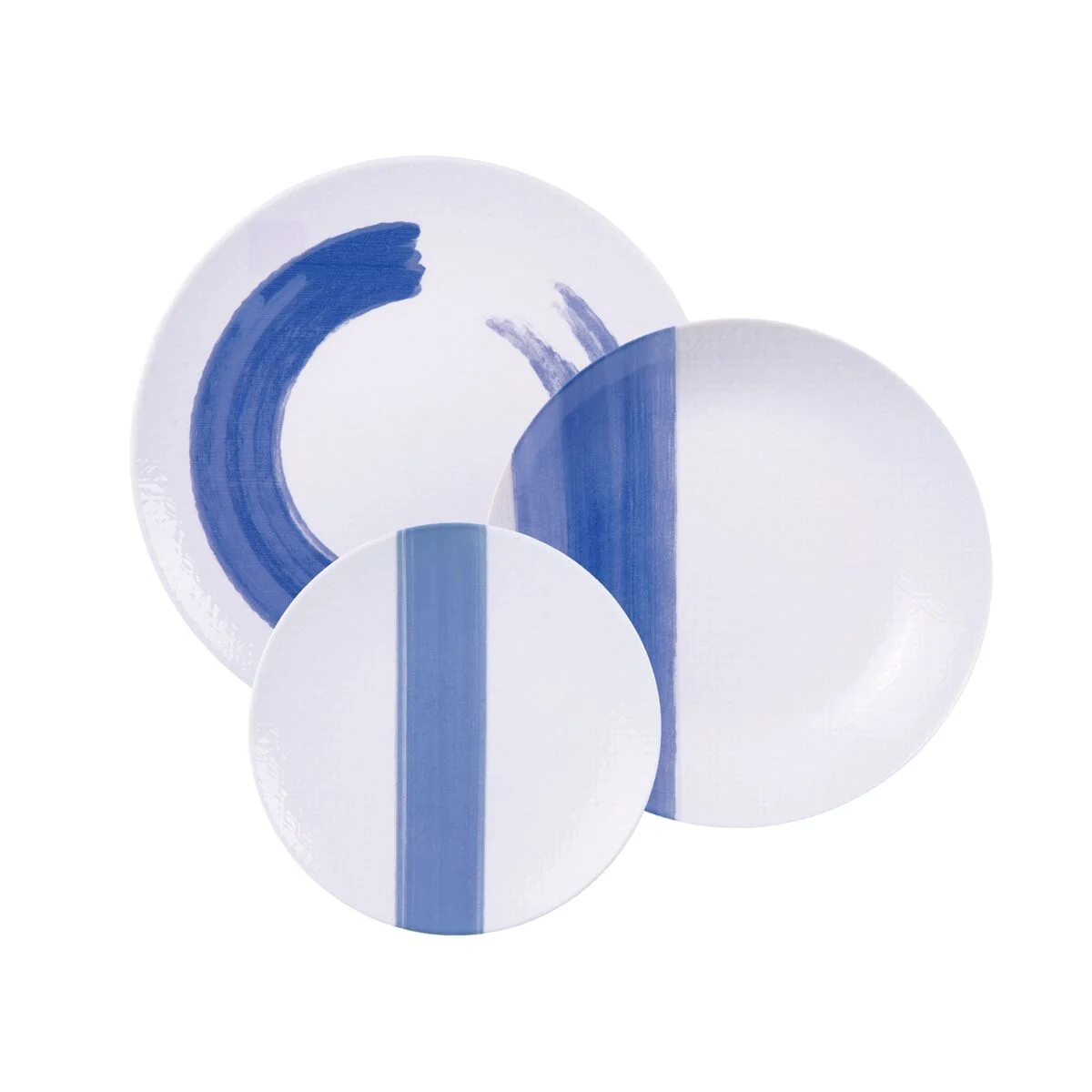 Jogo de Pratos Tramontina Soho em Porcelana Decorada 12 Peças