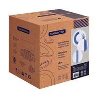 Jogo de Pratos Tramontina Soho em Porcelana Decorada 12 Peças