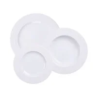 Jogo de Pratos Tramontina Vibrare em Porcelana Decorada 12 Peças