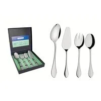 Jogo de Utensílios Tramontina Italy em Aço Inox Acabamento Alto Brilho 4 Peças