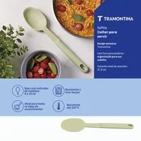 Jogo de Utensílios Tramontina Softta em Silicone Verde 05 Peças