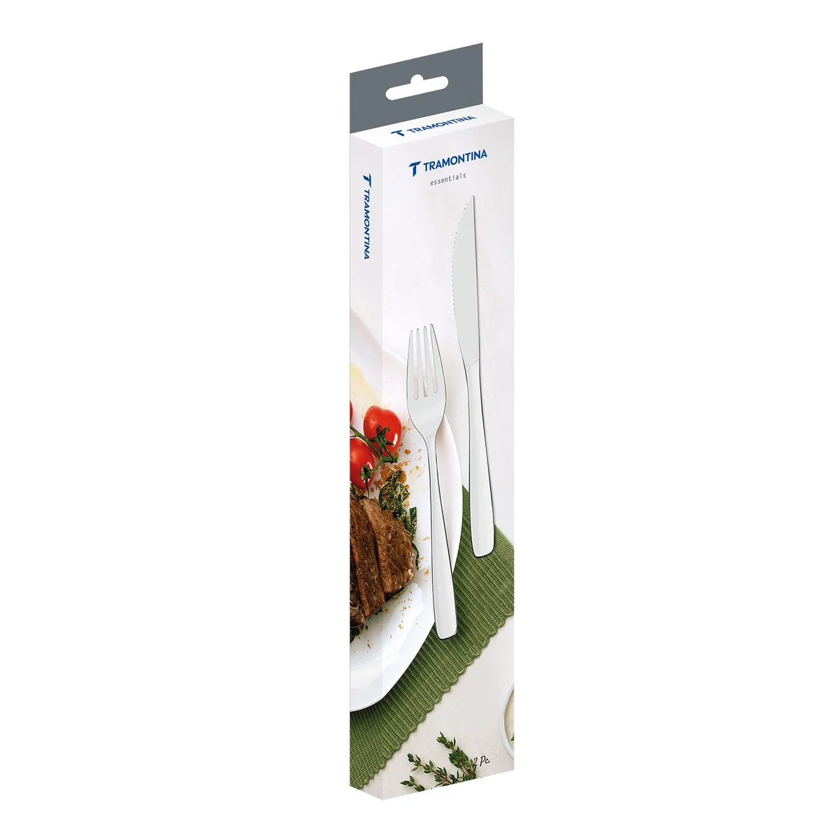 Jogo para Churrasco Tramontina Amazonas em Aço Inox 2 Peças