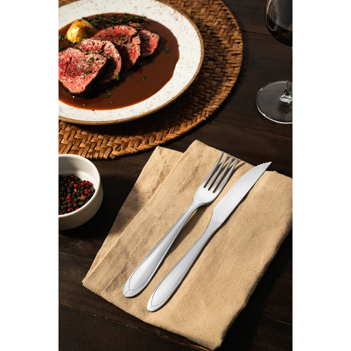 Jogo para Churrasco Tramontina Laguna em Aço Inox 12 Peças