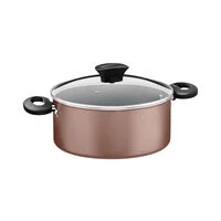Kit Cozinha Tramontina Michigan em Alumínio com Revestimento Interno e Externo em Antiaderente Starflon Max Siena Natural 10 Peças