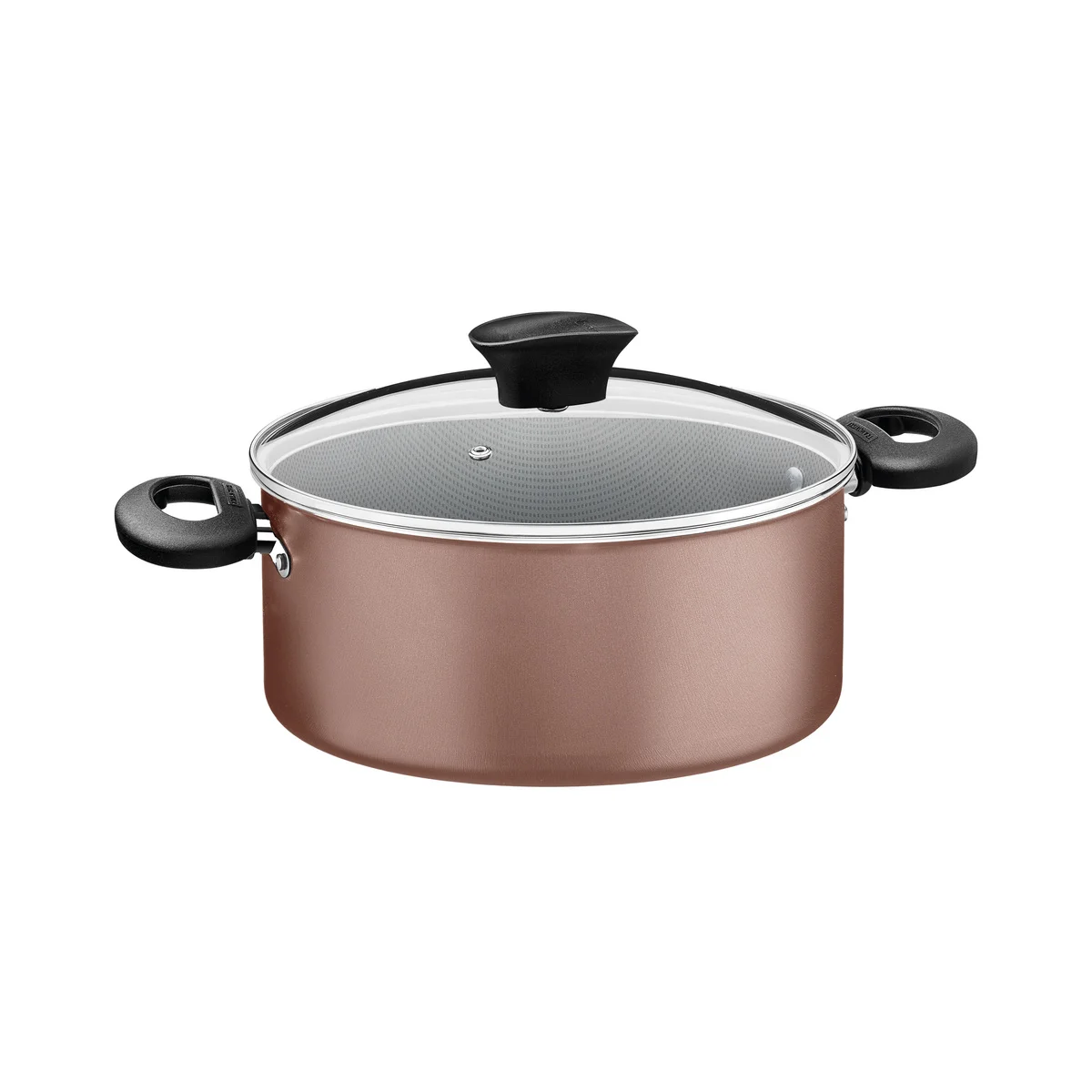 Kit Cozinha Tramontina Michigan em Alumínio com Revestimento Interno e Externo em Antiaderente Starflon Max Siena Natural 10 Peças