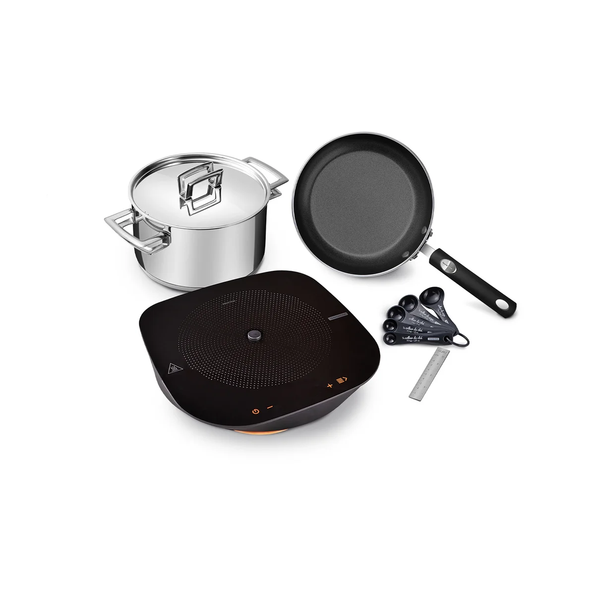 Kit Guru Smart Gourmet Tramontina Portátil por Indução 220 V