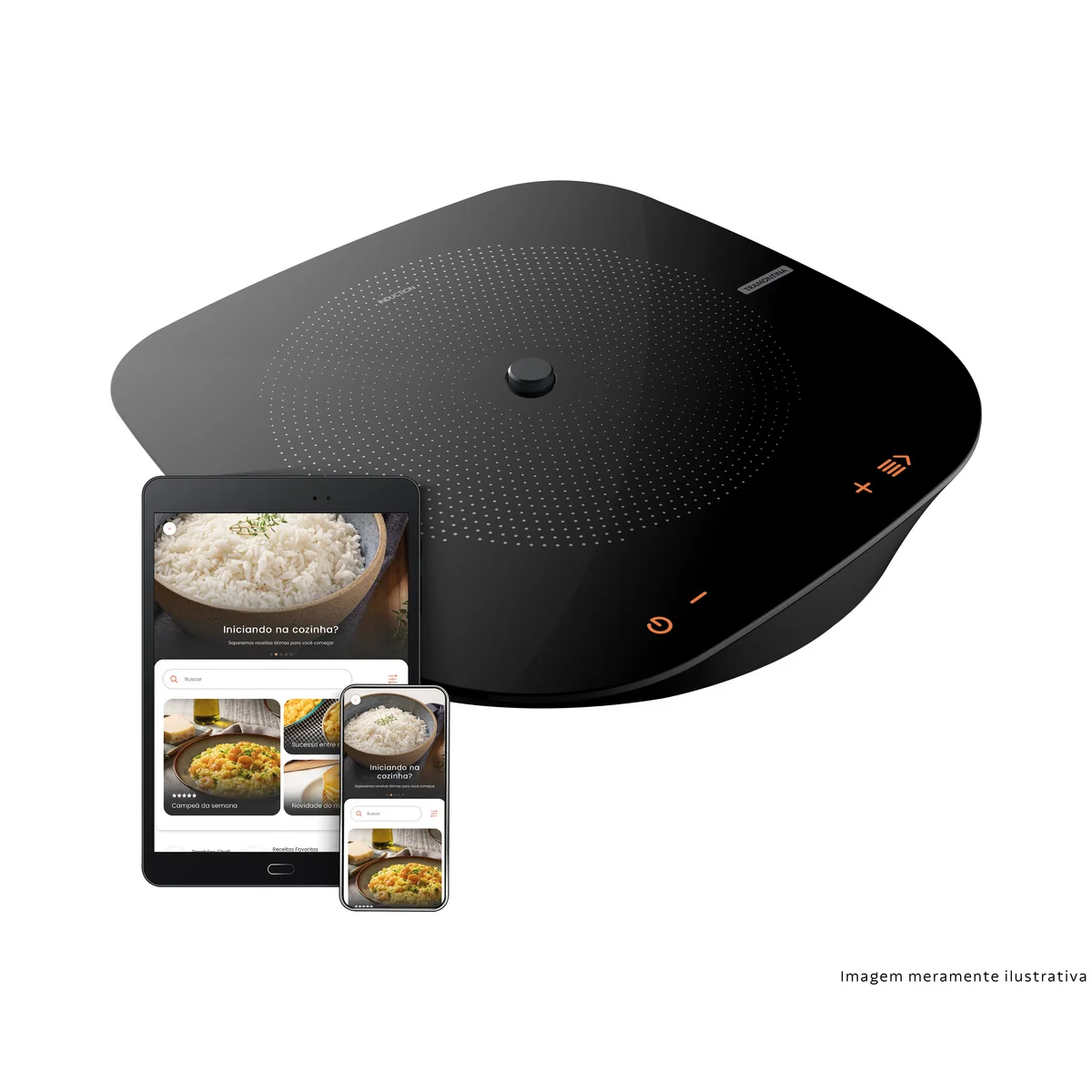 Kit Guru Smart Gourmet Tramontina Portátil por Indução 220 V