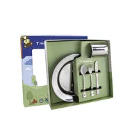 Kit Infantil Tramontina para Refeição em Aço Inox 5 Peças