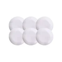 Kit Prato Fundo Tramontina Grid em Porcelana Decorada 22 cm 06 Peças