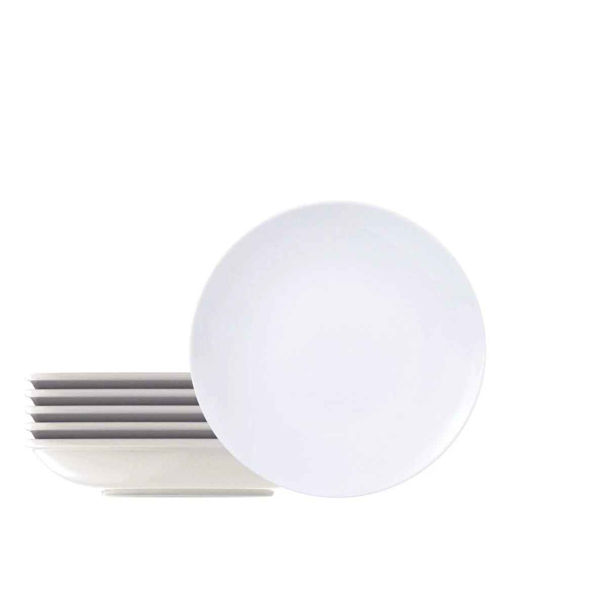 Kit Prato Fundo Tramontina Leonora em Porcelana 21 cm 6 Peças